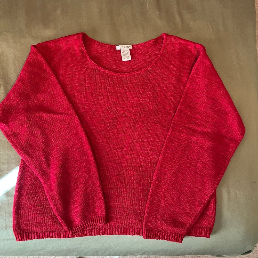 Avalin cotton pullover. OS